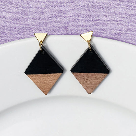 Rhombus hout & hars