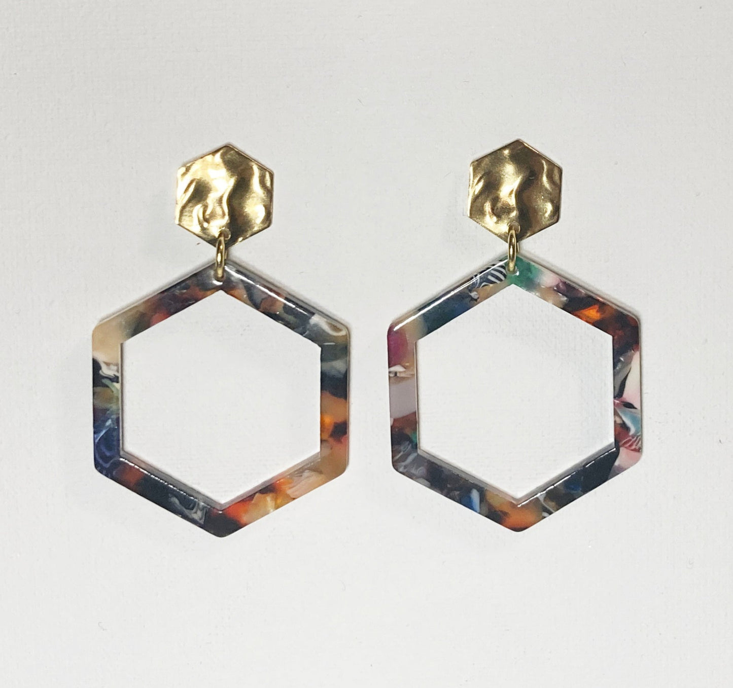 Hexagon multicolor