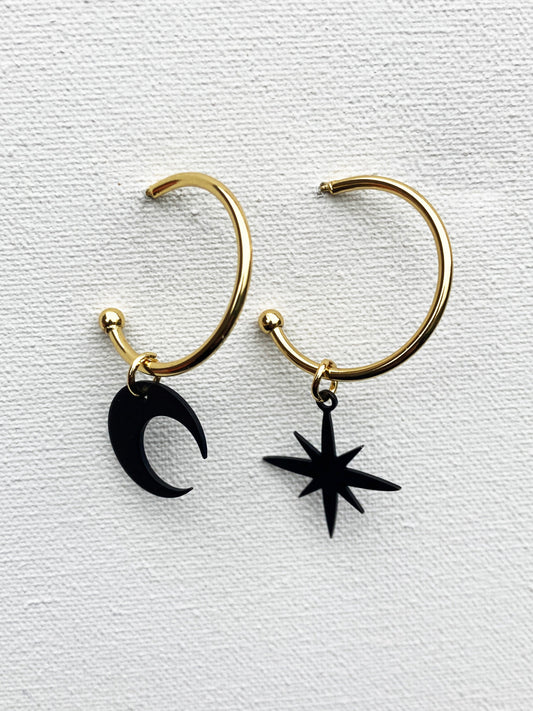 Moon & Star Black