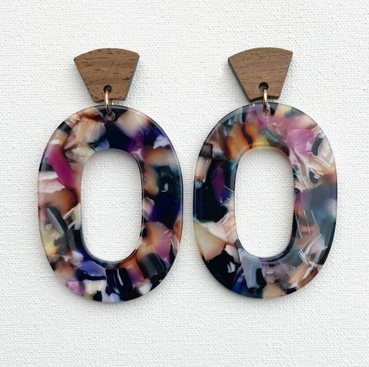 Oval multicolor